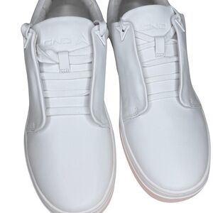LGND Women’s White & Pink Sneakers Minimalist Style
